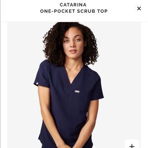 Figs Scrub Top